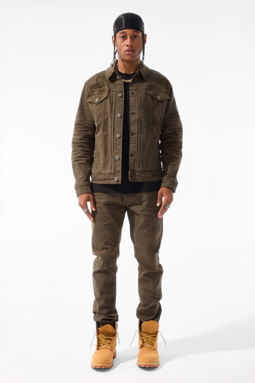 Tribeca Twill Trucker Jacket (SS25 Exclusive Colors) 5 Tribeca Twill Trucker Jacket (SS25 Exclusive Colors) - Image 5