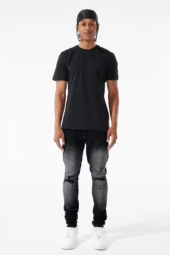 Ross - Asbury Denim -Jordan Craig Shop JR1078D BLACKSHADOW MODEL1