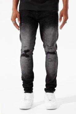 Ross - Asbury Denim -Jordan Craig Shop JR1078D BLACKSHADOW MODEL2