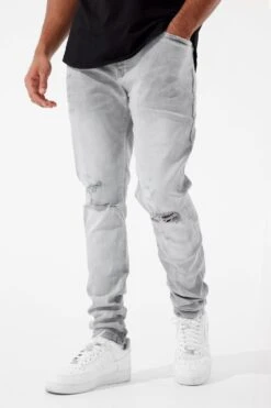 Ross - Asbury Denim -Jordan Craig Shop JR1078D CEMENTWASH MODEL1
