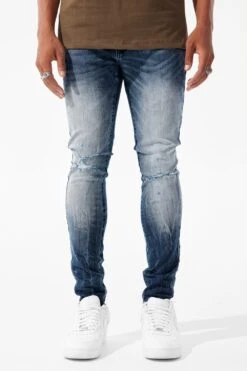 Ross - Asbury Denim -Jordan Craig Shop JR1078D DEEPBLUE MODEL2