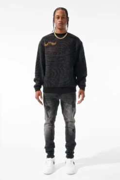 Ross - Napoli Denim (Black Shadow) 6 Ross - Napoli Denim (Black Shadow) -Jordan Craig Shop JR1274 BLACK SHADOW MODEL1