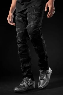 Ross - Bond Street Denim (Jet Black) 9 Ross - Bond Street Denim (Jet Black) -Jordan Craig Shop JR1276 JETBLACK MODEL2
