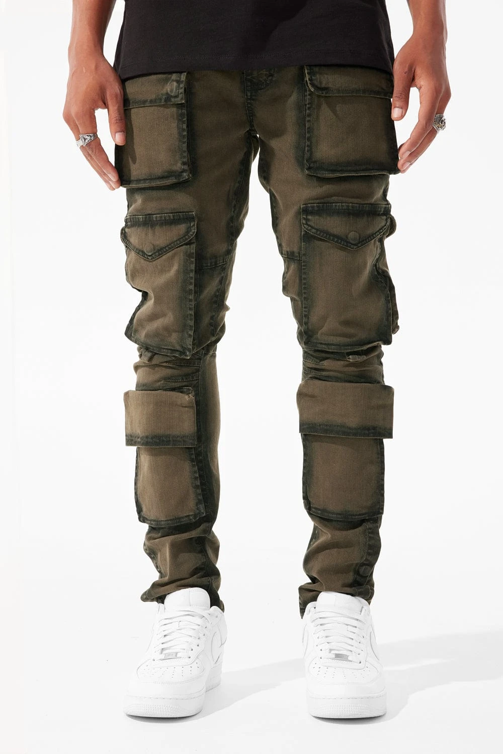 Ross - Maui Cargo Pants (Olive) 1 Ross - Maui Cargo Pants (Olive)