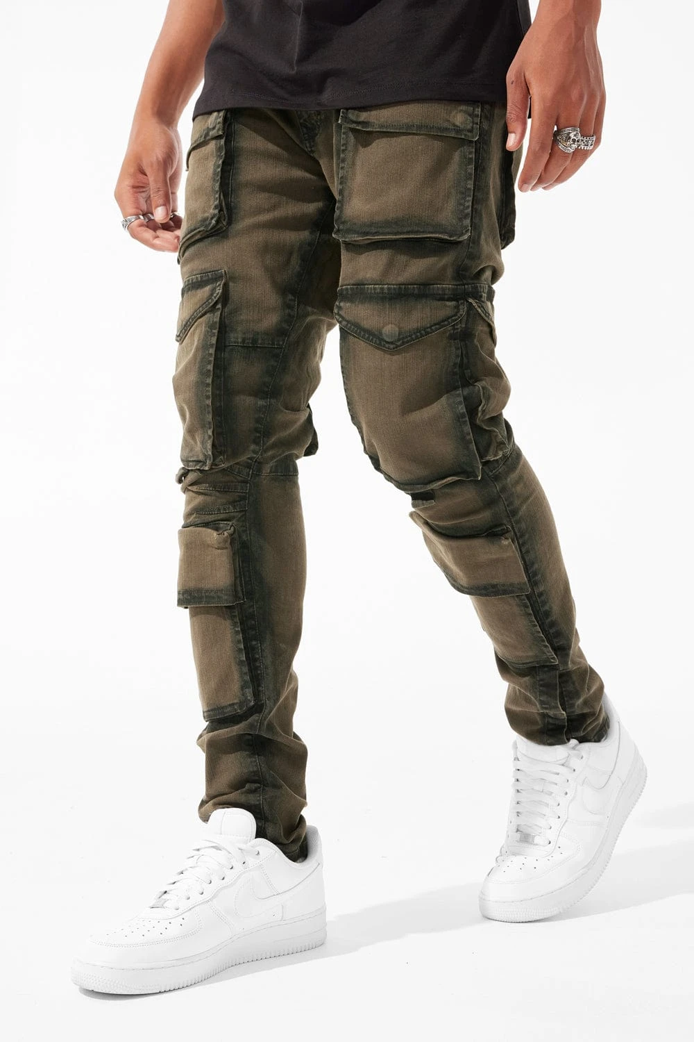 Ross - Maui Cargo Pants (Olive) 4 Ross - Maui Cargo Pants (Olive) - Image 4