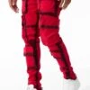 Ross - Maui Cargo Pants (Red) 9 Ross - Maui Cargo Pants (Red) -Jordan Craig Shop JR1289 RED MODEL2