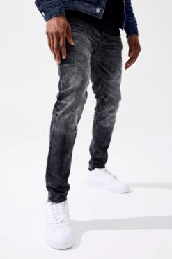Ross - Stone Cold Denim (Black Shadow) -Jordan Craig Shop JR351 BLACK SHADOW MODEL2