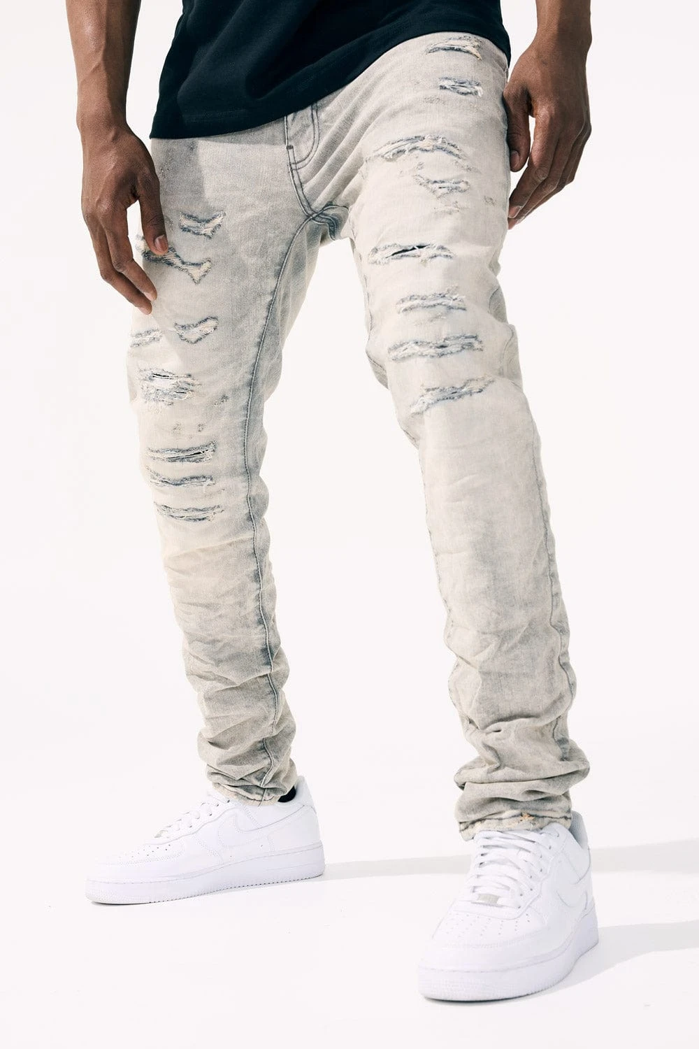 Sean - High Point Denim (Bone White) 1 Sean - High Point Denim (Bone White)