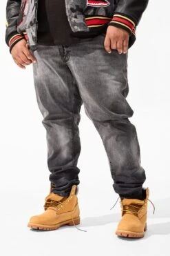 Big Men's Sean Cobalt Denim (Black Ice)