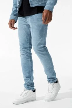 Sean - Atlas Corduroy Pants 25 Sean - Atlas Corduroy Pants -Jordan Craig Shop JS1202 LIGHT BLUE MODEL2