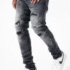Sean - Meadowlands Denim (Monochrome) -Jordan Craig Shop JS1220R BLACK SHADOW MODEL2