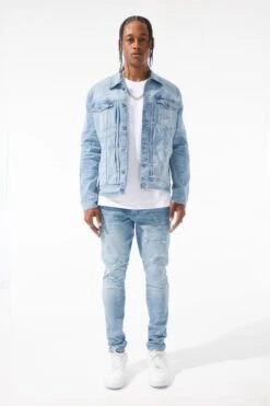 Sean - Meadowlands Denim (Azure) 26 Sean - Meadowlands Denim (Azure) -Jordan Craig Shop JS1220R SKY BLUE MODEL1
