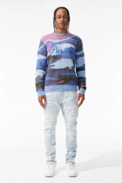 Sean - Rockaway Denim (Iced White) -Jordan Craig Shop JS1275 ICED WHITE MODEL1