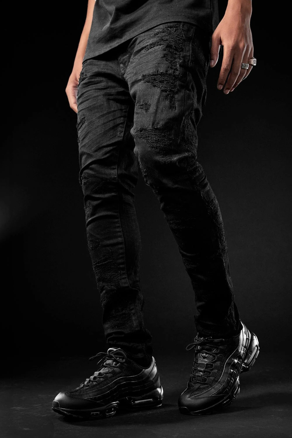 Sean - Rockaway Denim (Jet Black) 5 Sean - Rockaway Denim (Jet Black) - Image 5