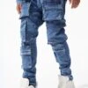 Sean - Legion Cargo Denim (Dark Indigo) 8 Sean - Legion Cargo Denim (Dark Indigo) -Jordan Craig Shop JS1284 DARK INDIGO MODEL1
