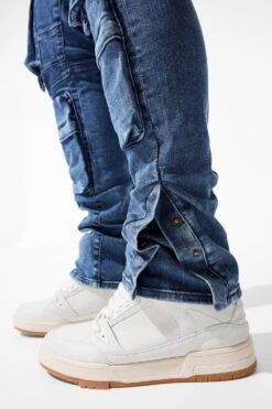 Sean - Legion Cargo Denim (Dark Indigo) 10 Sean - Legion Cargo Denim (Dark Indigo) -Jordan Craig Shop JS1284 DARK INDIGO MODEL3