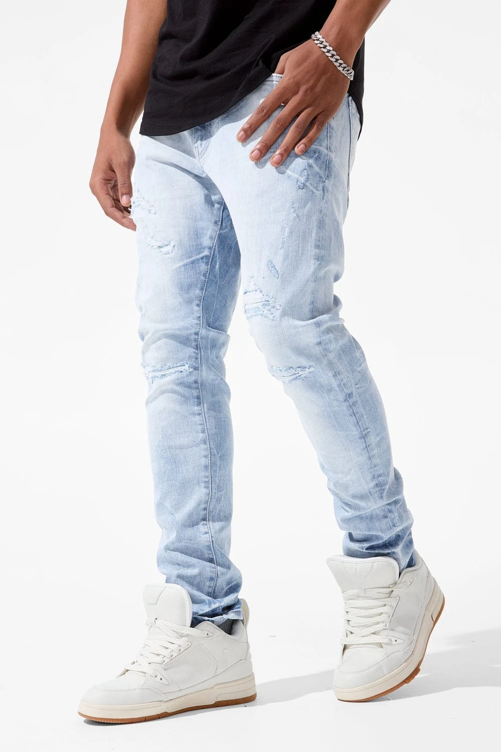 Sean - Driftwood Denim (Ice Blue) 1 Sean - Driftwood Denim (Ice Blue)