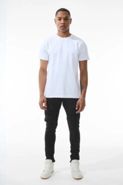 Molten Denim (Monochrome) -Jordan Craig Shop JS2118RA JET BLACK MODEL1