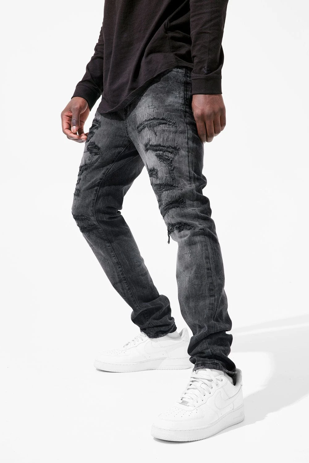 Sean - Crouching Tiger Denim (Industrial Black) 1 Sean - Crouching Tiger Denim (Industrial Black)