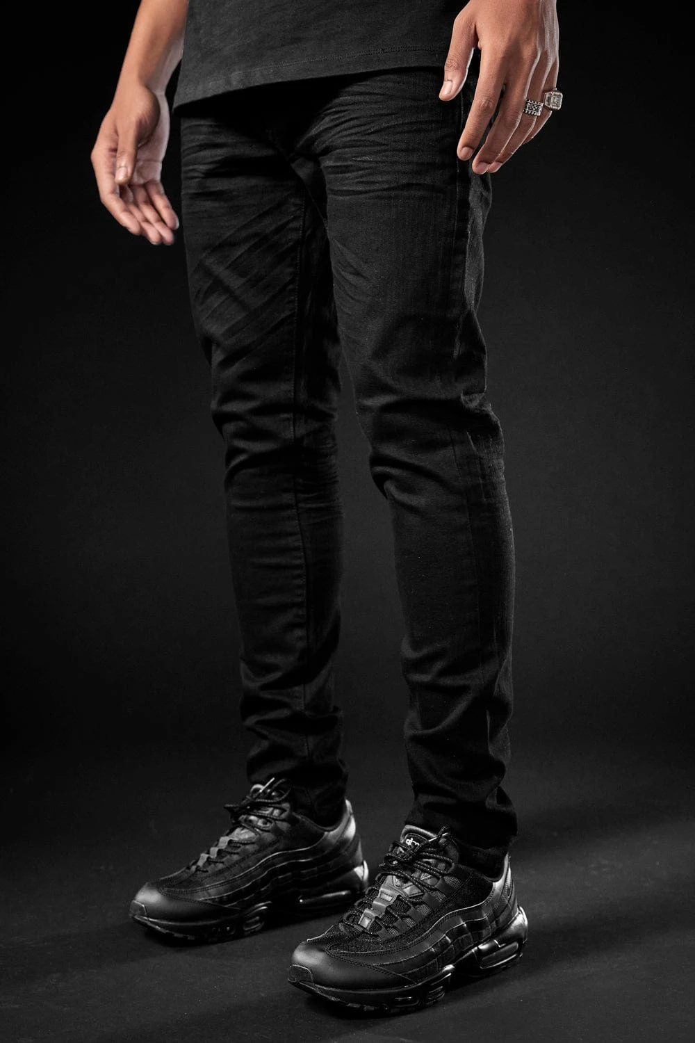 Sean - Pure Tribeca Twill Pants (Black) 1 Sean - Pure Tribeca Twill Pants (Black)