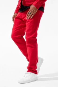 Sean - Tribeca Twill Pants (Core Colors) -Jordan Craig Shop JS990 RED MODEL1