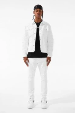 Sean - Tribeca Twill Pants (Core Colors) -Jordan Craig Shop JS990 WHITE MODEL1