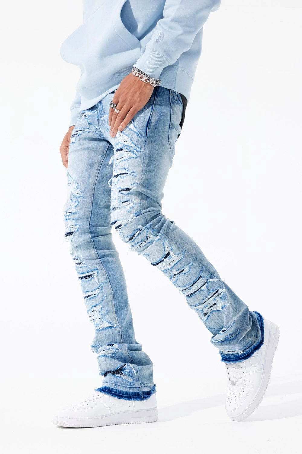 Martin Stacked - Sahara Denim 4 Martin Stacked - Sahara Denim - Image 4