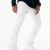 Martin Stacked - Wynwood Denim 24 Martin Stacked - Wynwood Denim -Jordan Craig Shop JTF1177A WHITE MODEL1