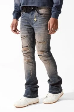 Martin Stacked - SYIP Denim 26 Martin Stacked - SYIP Denim -Jordan Craig Shop JTF2117 HORIZONBLUE MODEL1