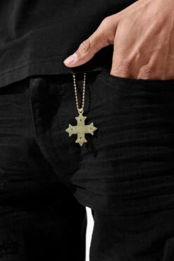 Martin Stacked - SYIP Denim 24 Martin Stacked - SYIP Denim -Jordan Craig Shop JTF2117A JETBLACK MODEL2