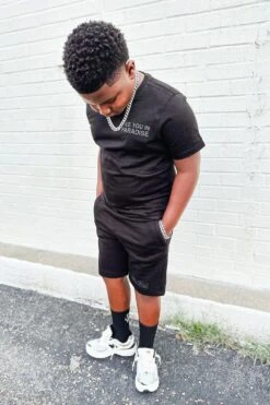 Kids Paradise Tonal Shorts