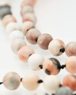 Pink Zebra Beaded Necklace 7 Pink Zebra Beaded Necklace -Jordan Craig Shop N103 PP4