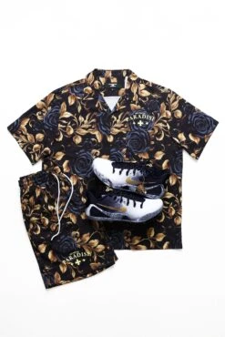 New Beginnings S/S Party Shirt (Gold) -Jordan Craig Shop NEWBEGINNINGSGRID PDP1 1af0dba7 abd7 4b7a a170 dcabd657631c