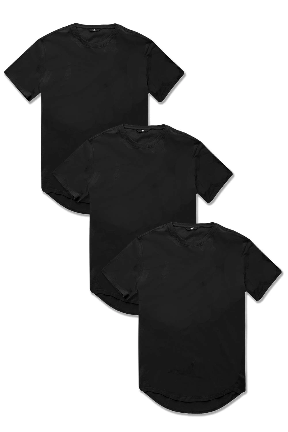 SCALLOP T-SHIRT 3 PACK (BLACKOUT) 1 SCALLOP T-SHIRT 3 PACK (BLACKOUT)