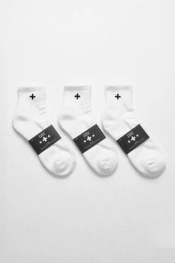 Sock Bundle 3 Pack (White)