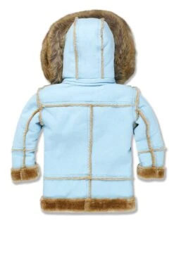 Kids Denali Shearling Jacket (Pastel Colors) -Jordan Craig Shop WEB 0000 91540PK SKY B e942c69e 18fc 4653 8e55 f40c811c8ab1
