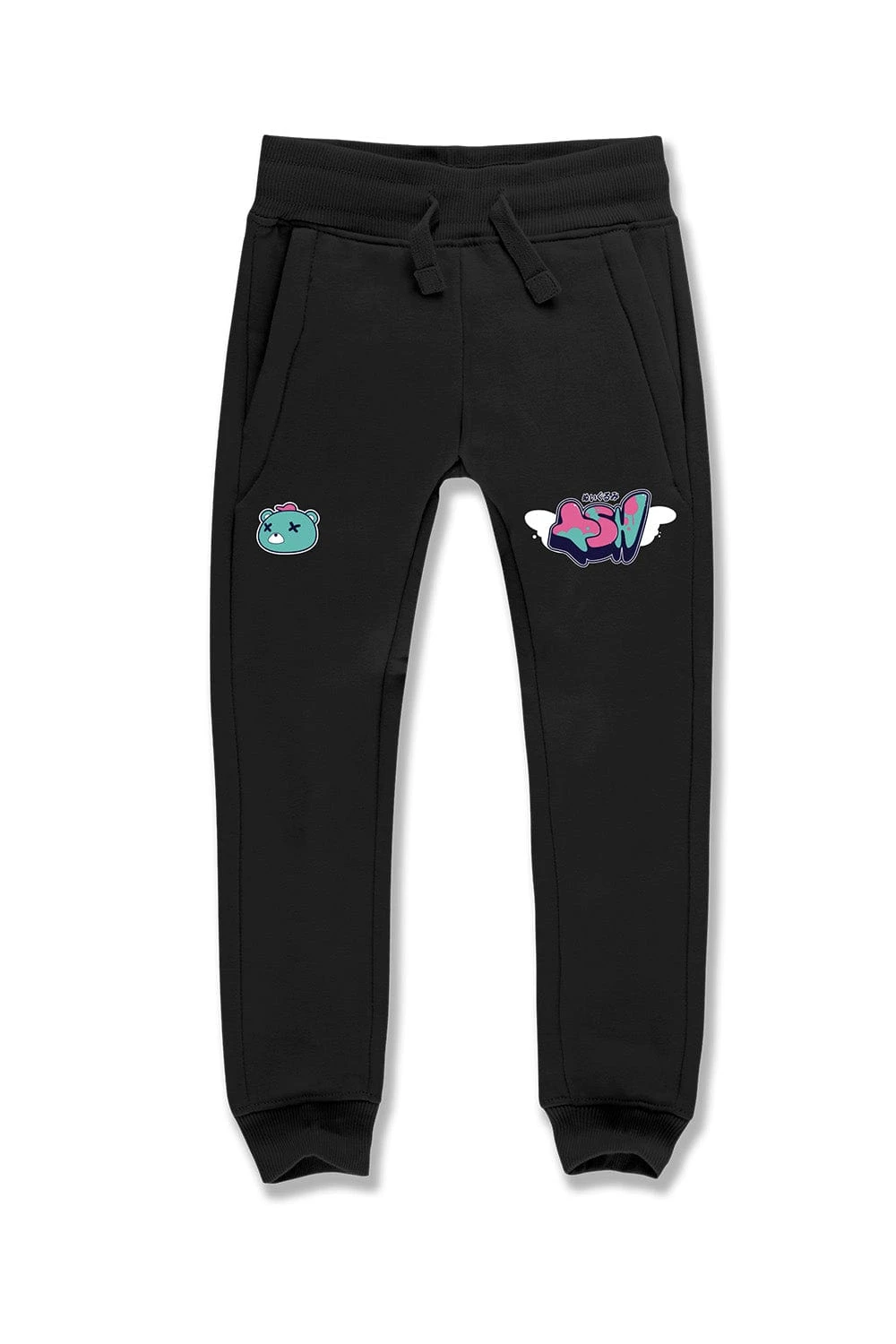 Kids OG Plush Jogger Sweatpants (Black) 1 Kids OG Plush Jogger Sweatpants (Black)