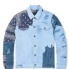 Big Men's Paisley Denim Trucker Jacket (Colts) 16 Big Men's Paisley Denim Trucker Jacket (Colts) -Jordan Craig Shop WEB 0001 91556 COLTS F
