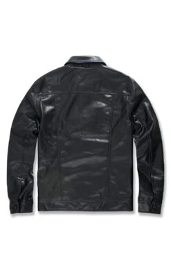 Thriller Trucker Jacket (Black) -Jordan Craig Shop WEB 0001 JJ1121 BLACK B