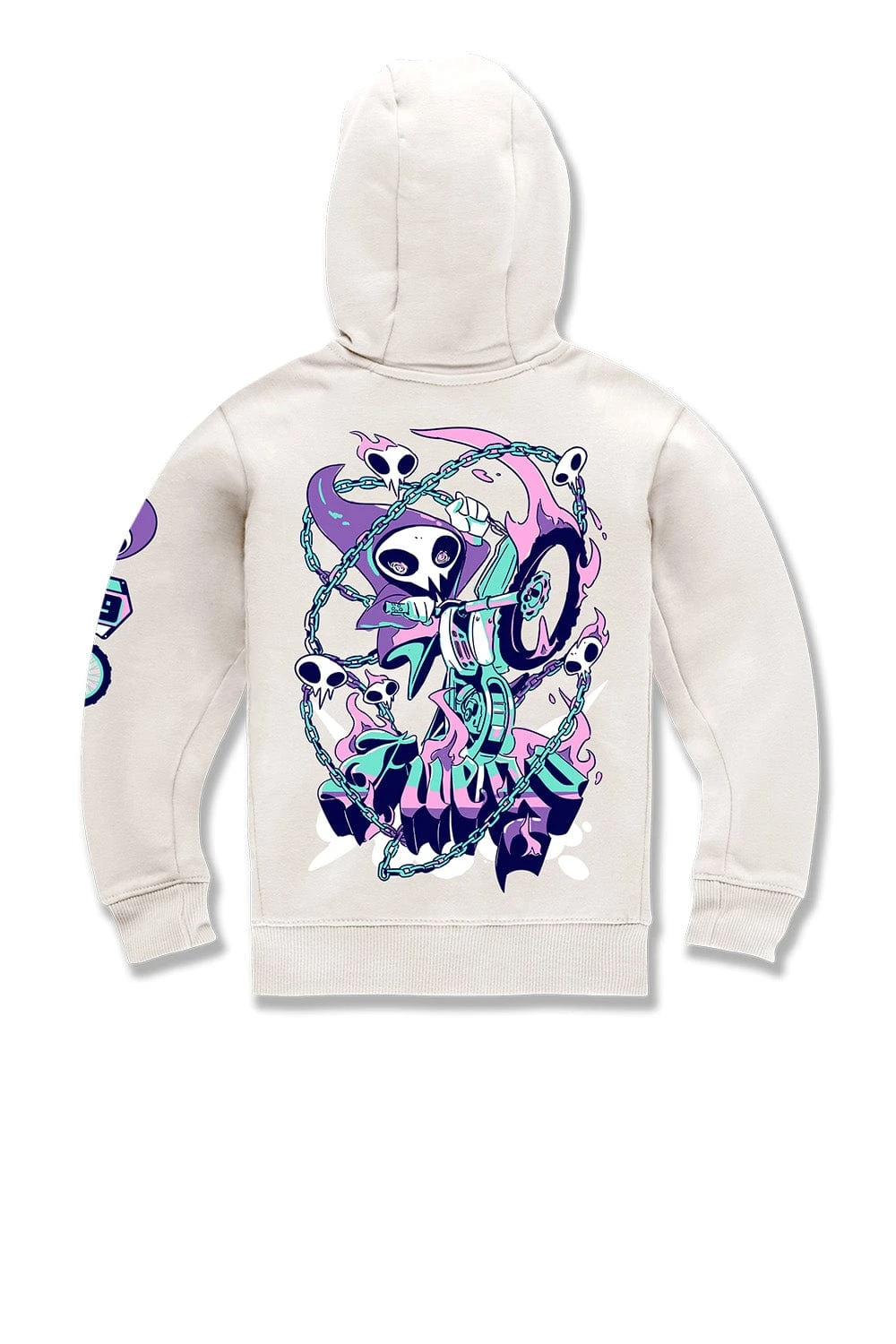 Kids Fuego Pullover Hoodie 4 Kids Fuego Pullover Hoodie - Image 4