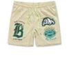Athletic - Varsity Mesh Shorts (Khaki Bone) -Jordan Craig Shop WEB 0002 8462S KHAKI BONE F