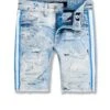 Kids Odyssey Striped Denim Shorts 17 Kids Odyssey Striped Denim Shorts -Jordan Craig Shop WEB 0002 J3175SK ICEBLUE F