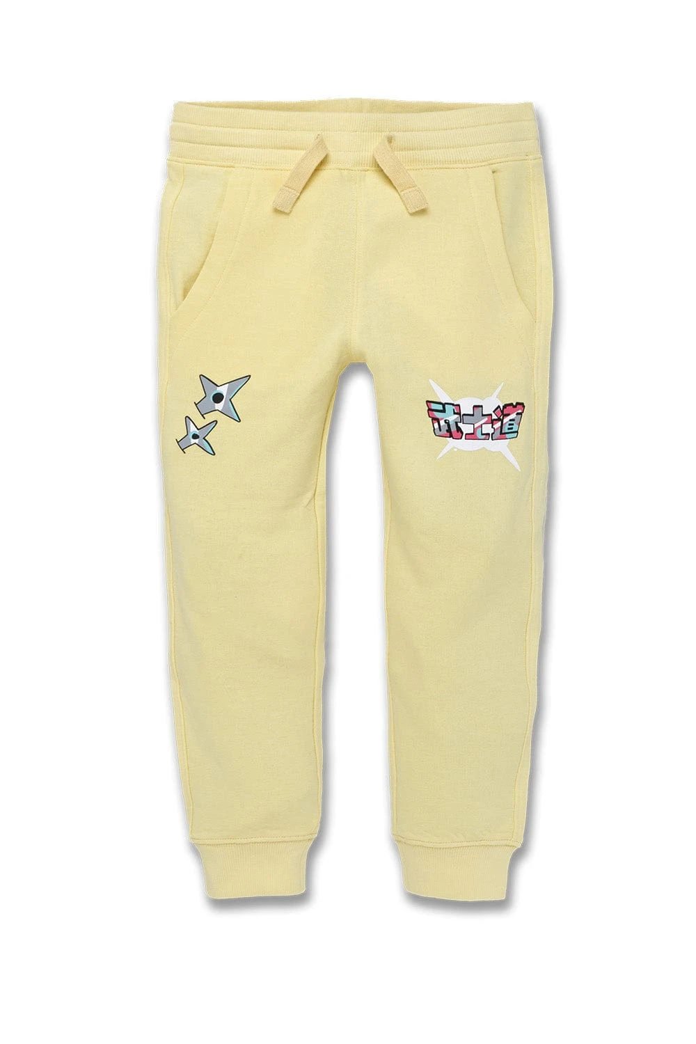Kids Invincible Plush Jogger Sweatpants (Pale Yellow) 1 Kids Invincible Plush Jogger Sweatpants (Pale Yellow)