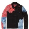 Big Men's Paisley Denim Trucker Jacket (Crimson) 10 Big Men's Paisley Denim Trucker Jacket (Crimson) -Jordan Craig Shop WEB 0003 91556 CRIMSON F 641f832b 8416 4198 95c5 2f553454c7a0