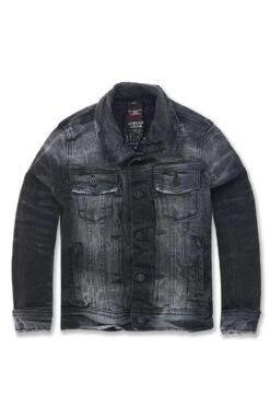 Kids Bayside Denim Trucker Jacket 18 Kids Bayside Denim Trucker Jacket -Jordan Craig Shop WEB 0003 JJ350RK BLACK F ad20ffd9 5a39 4326 81d7 ff8979ccb4ad