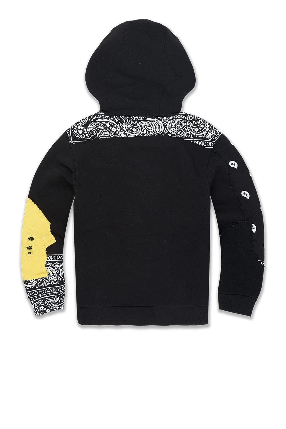 Kids Paisley Pullover Hoodie (Pollen) 2 Kids Paisley Pullover Hoodie (Pollen) - Image 2