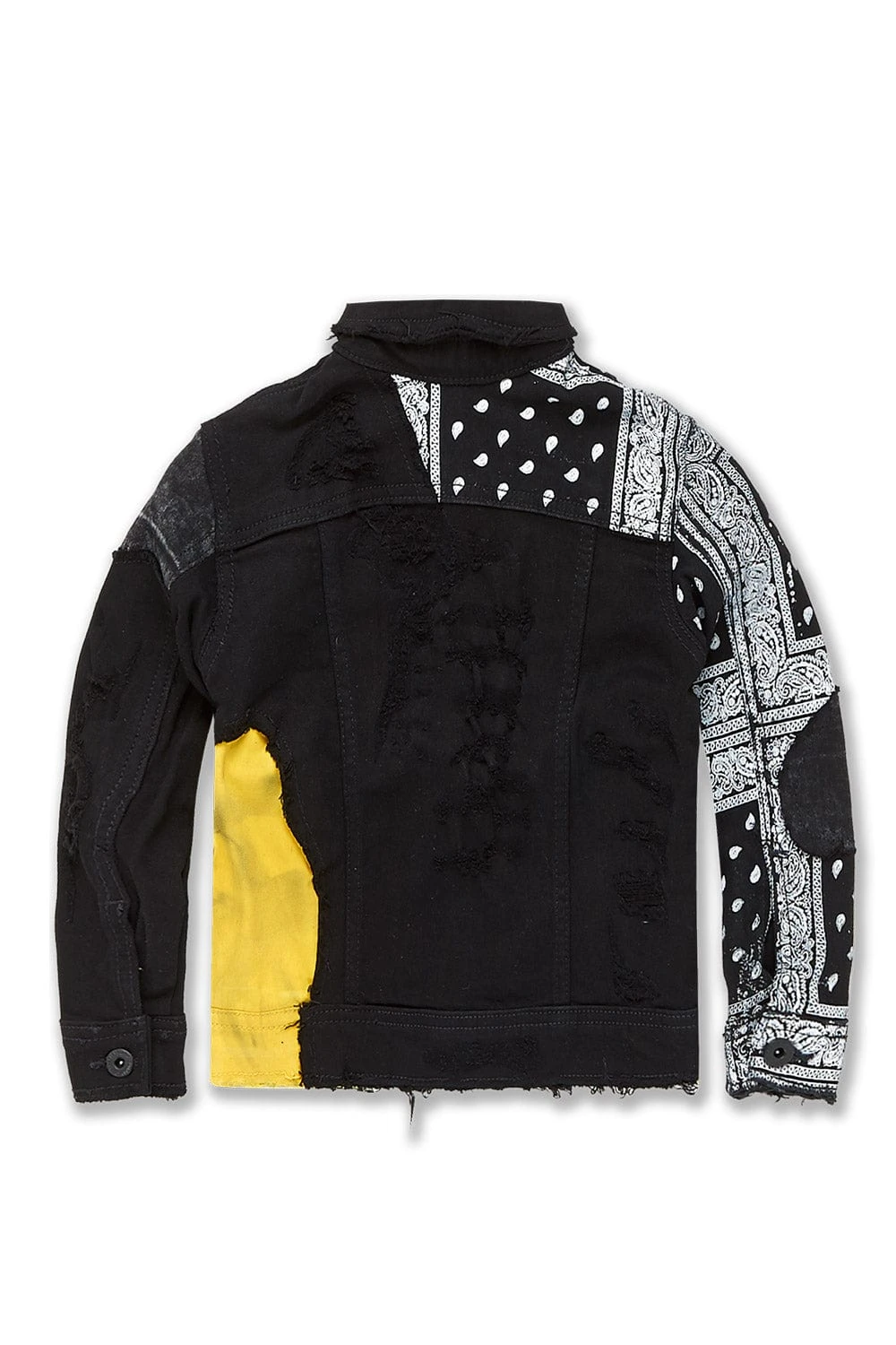 Kids Paisley Denim Trucker Jacket (Pollen) 4 Kids Paisley Denim Trucker Jacket (Pollen) - Image 4