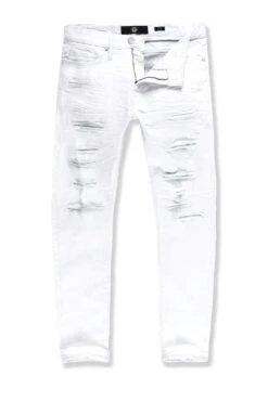 Collins - Tribeca Twill Pants (Core Colors) -Jordan Craig Shop WEB 0004 JC900R WHITE F