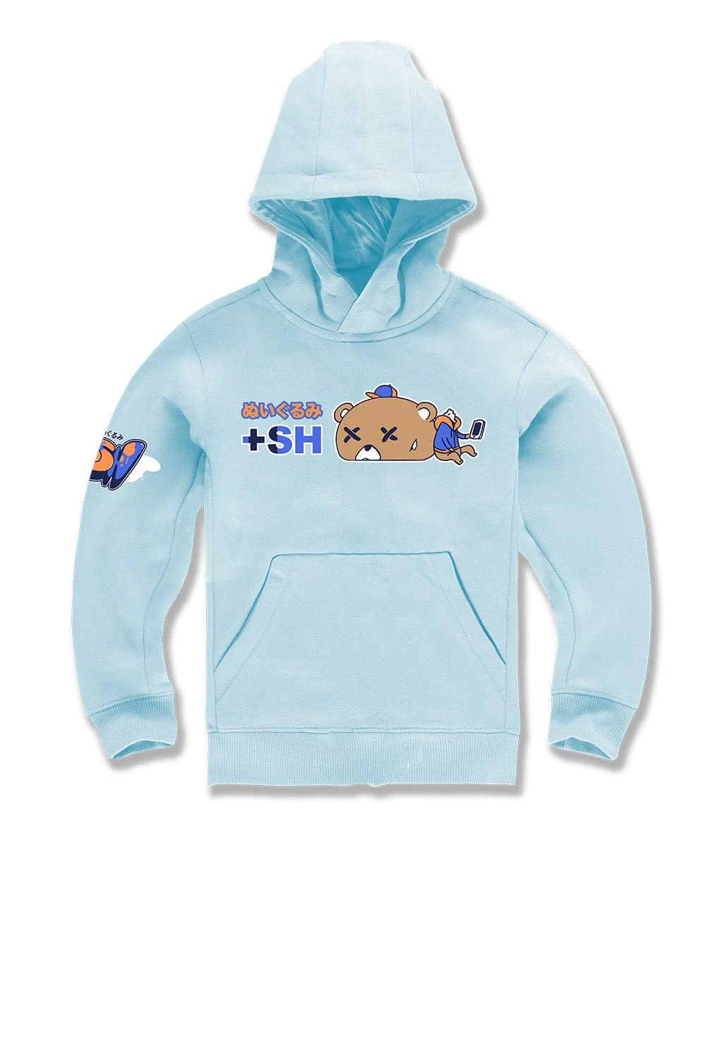 Kids OG Plush Pullover Hoodie (Sky) 1 Kids OG Plush Pullover Hoodie (Sky)