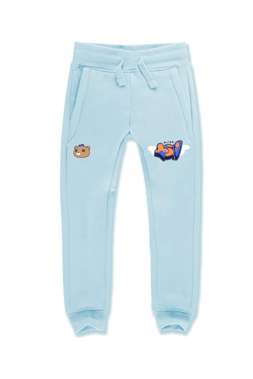 Kids OG Plush Jogger Sweatpants (Sky) 1 Kids OG Plush Jogger Sweatpants (Sky)